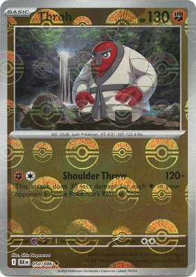 Throh (Poke Ball Pattern), Black Bolt