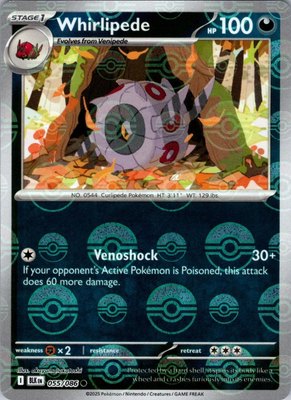 Whirlipede (Poke Ball Pattern), Black Bolt