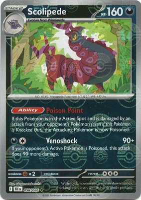 Scolipede (Poke Ball Pattern), Black Bolt