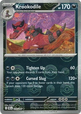 Krookodile (Poke Ball Pattern), Black Bolt