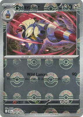 Escavalier (Poke Ball Pattern), Black Bolt