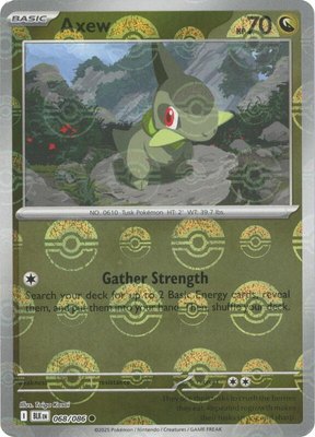 Axew (Poke Ball Pattern), Black Bolt