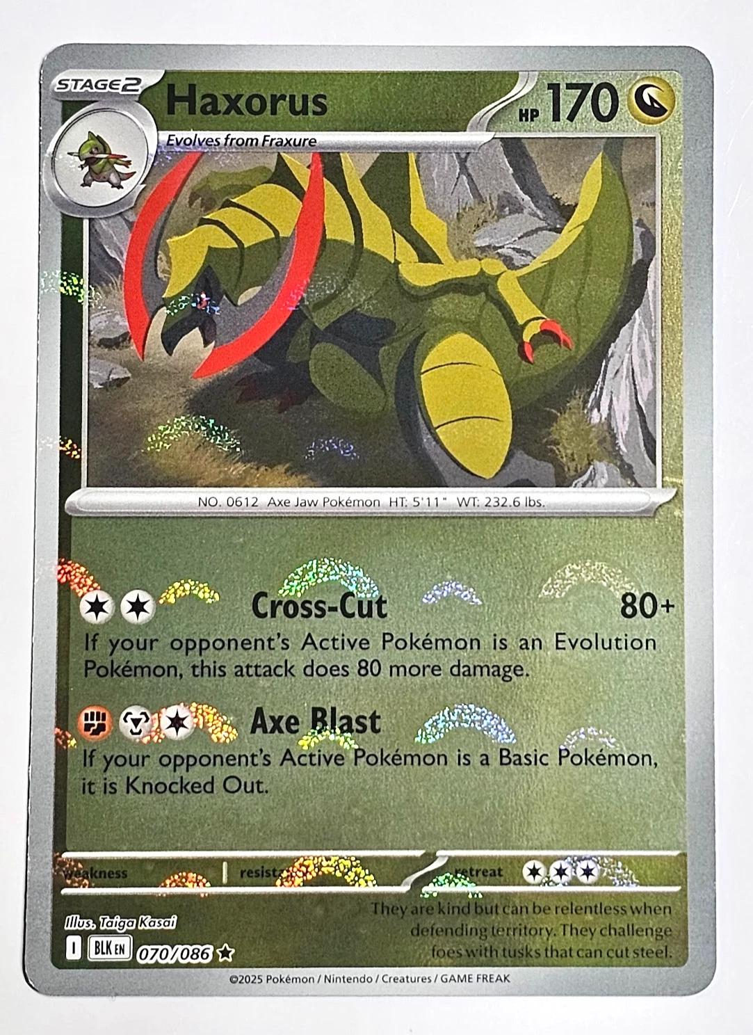 Haxorus (Poke Ball Pattern), Black Bolt