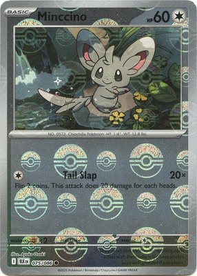 Minccino (Poke Ball Pattern), Black Bolt