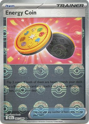 Energy Coin (Poke Ball Pattern), Black Bolt