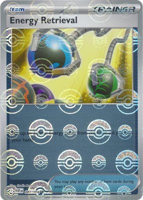Energy Retrieval (Poke Ball Pattern), White Flare