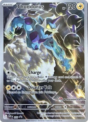 Thundurus (Pokemon Center Exclusive), Scarlet & Violet Promo Cards