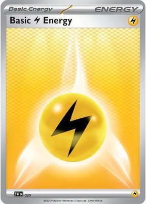 Basic Lightning Energy, Scarlet & Violet Energies
