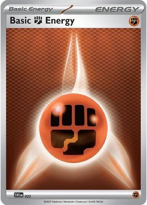 Basic Fighting Energy, Scarlet & Violet Energies
