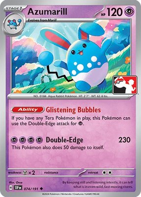 Azumarill, Prize Pack Series Cards