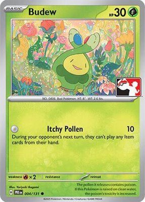 Budew, Prize Pack Series Cards