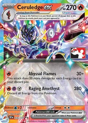 Ceruledge ex, Prize Pack Series Cards