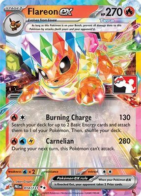Flareon ex, Prize Pack Series Cards