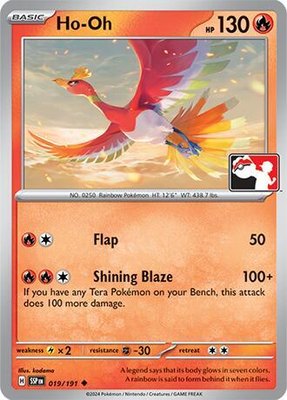 Ho-Oh, Prize Pack Series Cards