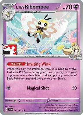 Lillie's Ribombee, Prize Pack Series Cards