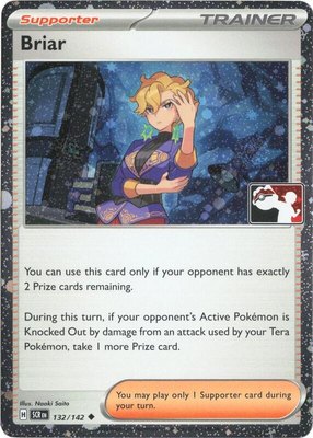 Briar (Cosmos Holo), Prize Pack Series Cards