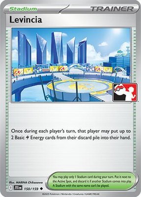 Levincia, Prize Pack Series Cards