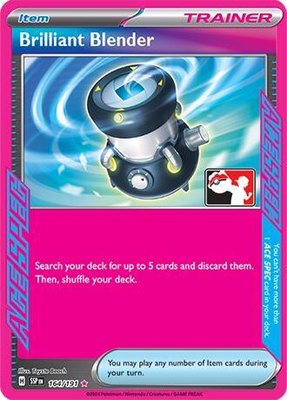 Brilliant Blender, Prize Pack Series Cards