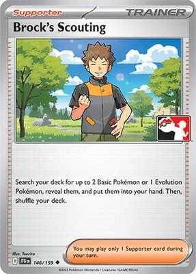 Brock's Scouting, Prize Pack Series Cards