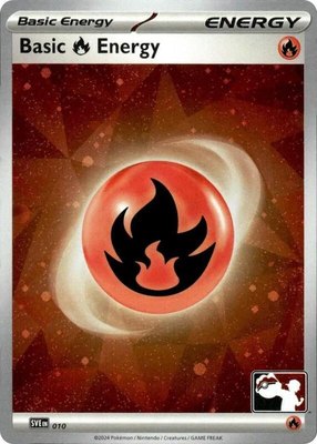 Basic Fire Energy (Cosmos Holo), Prize Pack Series Cards