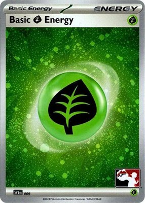 Basic Grass Energy (Cosmos Holo), Prize Pack Series Cards