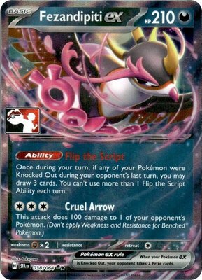 Fezandipiti ex (Series 7), Prize Pack Series Cards