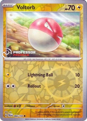 Voltorb, Professor Program Promos