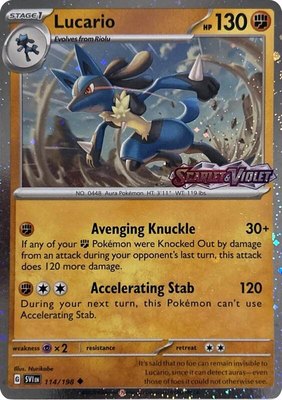 Lucario (Scarlet & Violet Stamp), Miscellaneous Cards & Products