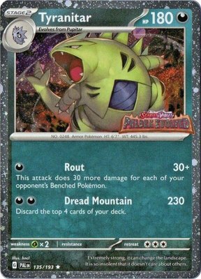 Tyranitar (Paldea Evolved Stamp), Miscellaneous Cards & Products