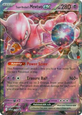 Team Rocket's Mewtwo ex, Scarlet & Violet Promo Cards
