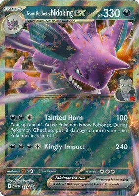 Team Rocket's Nidoking ex, Scarlet & Violet Promo Cards
