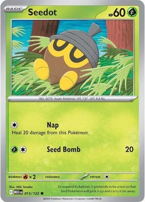 Seedot, Mega Evolution