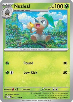 Nuzleaf, Mega Evolution