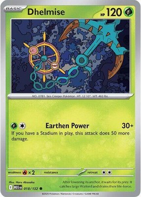 Dhelmise, Mega Evolution