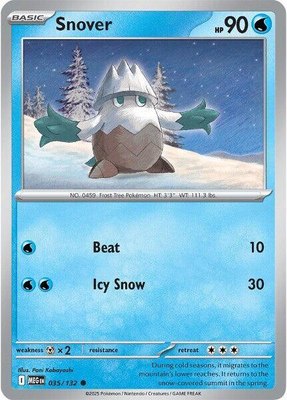 Snover, Mega Evolution