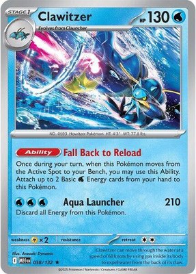 Clawitzer, Mega Evolution