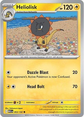 Heliolisk, Mega Evolution