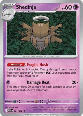 Shedinja, Mega Evolution