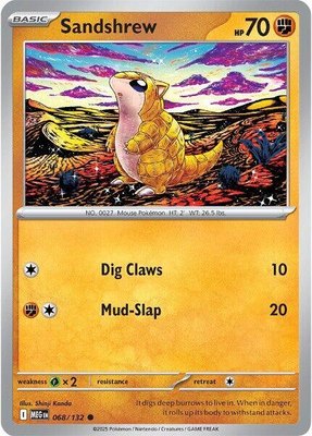 Sandshrew, Mega Evolution