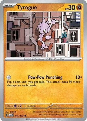 Tyrogue, Mega Evolution