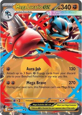 Mega Lucario ex, Mega Evolution