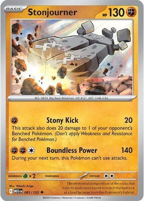 Stonjourner, Mega Evolution