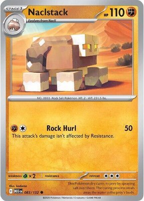 Naclstack, Mega Evolution