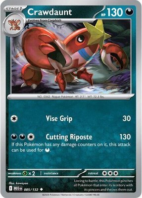 Crawdaunt, Mega Evolution