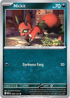 Nickit, Mega Evolution