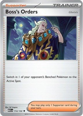 Boss's Orders [Ghetsis], Mega Evolution