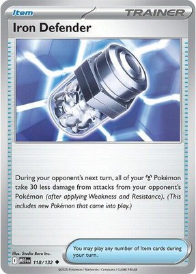 Iron Defender, Mega Evolution