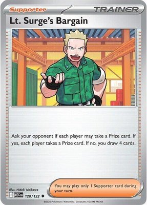 Lt. Surge's Bargain, Mega Evolution