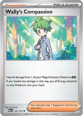 Wally's Compassion, Mega Evolution