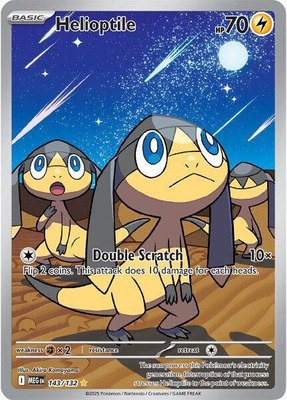 Helioptile, Mega Evolution